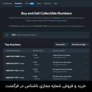 خرید شماره مجازی ناشناس در تلگرام